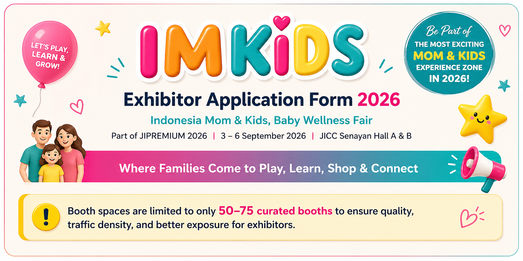 IMKIDS 2026 Exhibitor Application Form