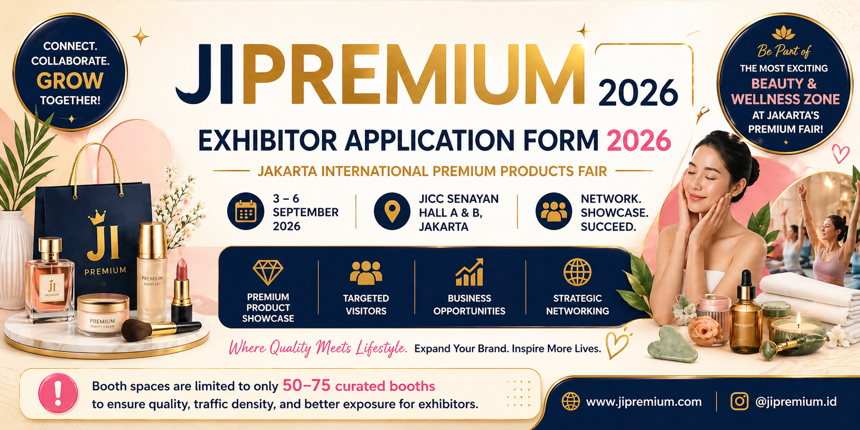 JIPremium 2026 Exhibitor Application Form